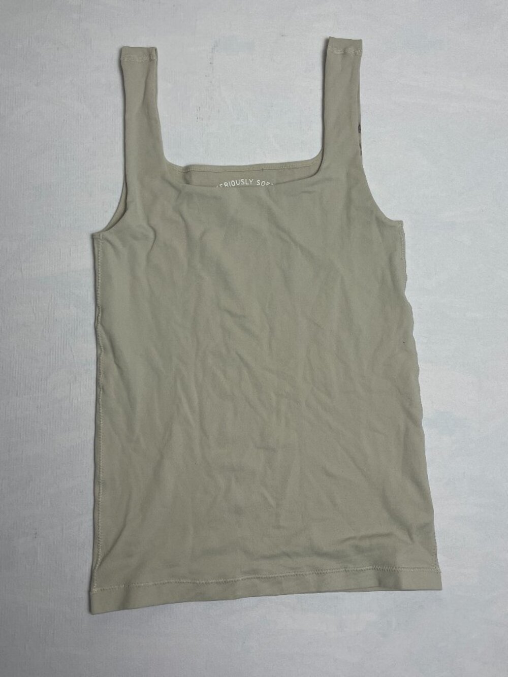 Seriously Soft Womens Basic Tank Sleeveless Aeropostale Sculpt Size S